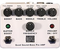 Quad Sound Bass Preamp